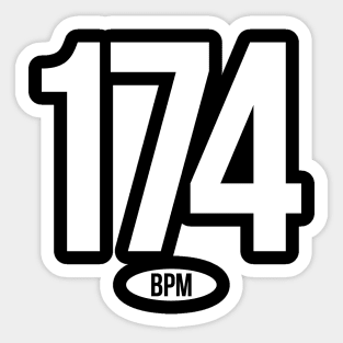 174 BPM Sticker